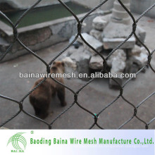 Alibaba China fabricación Malla de alambre de acero inoxidable para aviario de zoológico